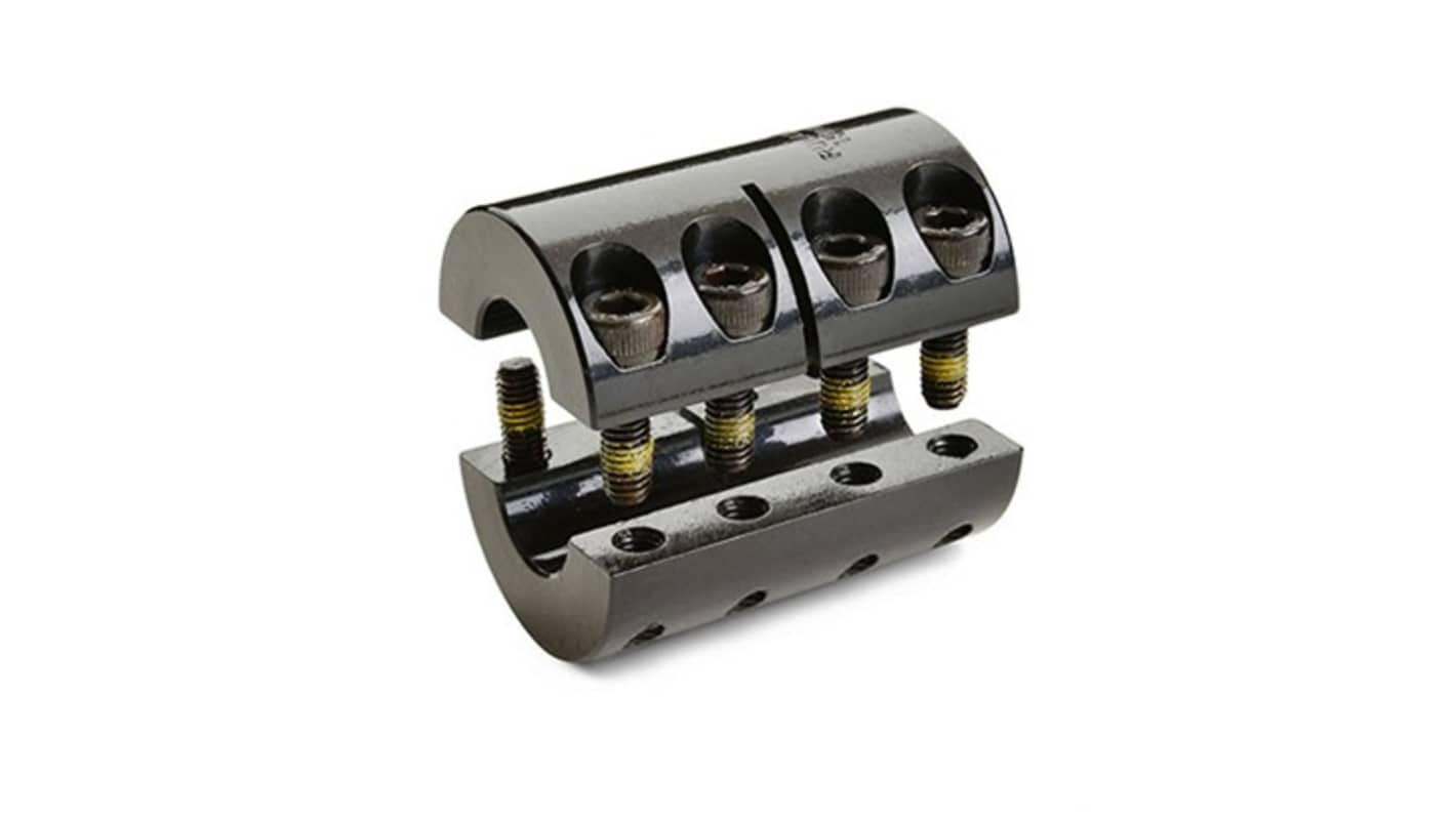 Ruland MSPX-40-40-F Rigid Shaft Coupling, 77mm Outside Diameter