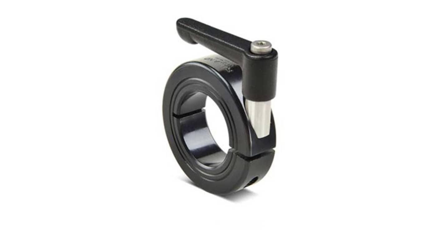 Ruland Shaft Collar, One Piece, Clamp, Bore 14mm, OD 30mm, W 11mm, Steel