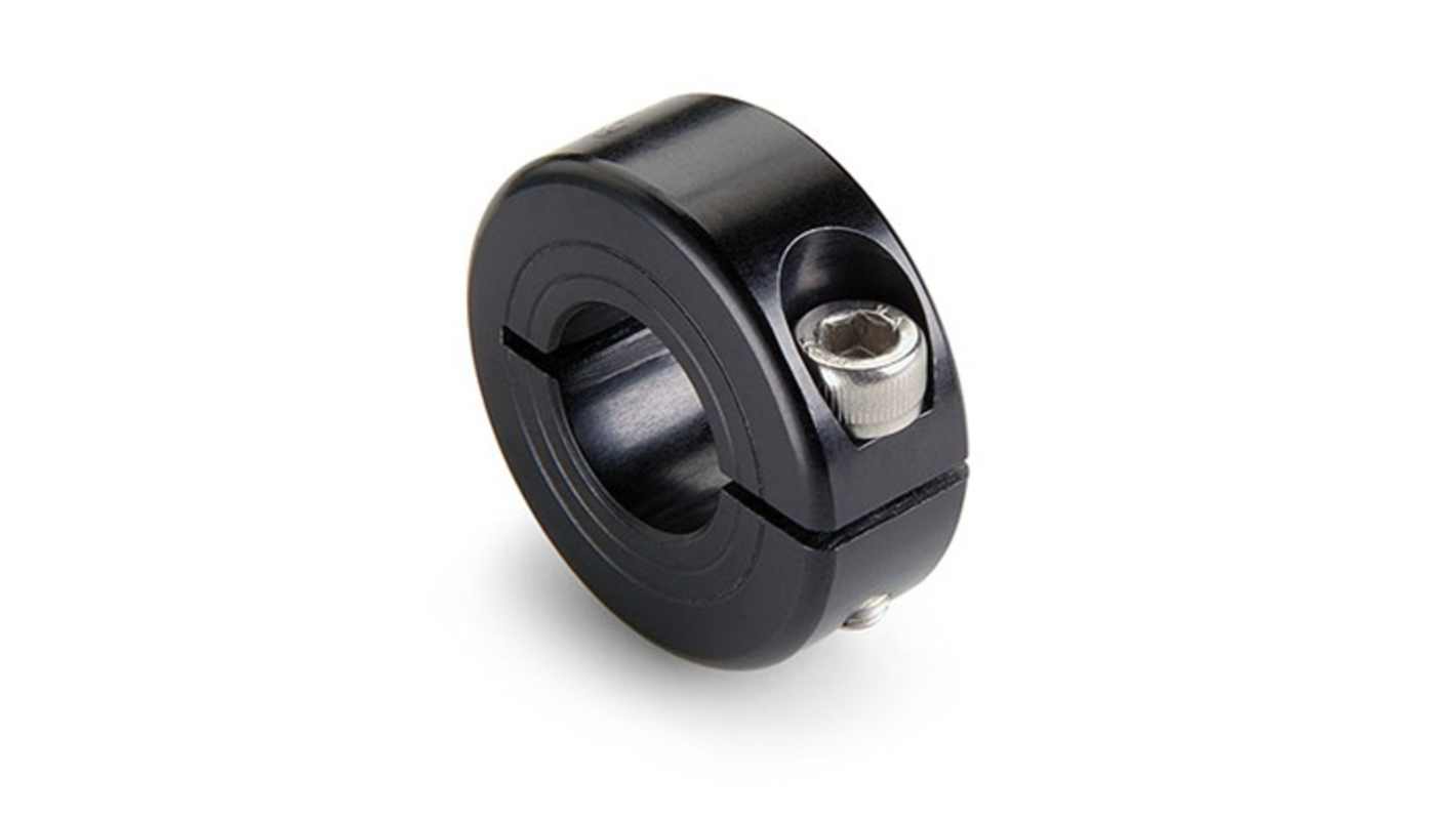Ruland Shaft Collar, One Piece, Clamp, Bore 50mm, OD 78mm, W 19mm, Aluminium