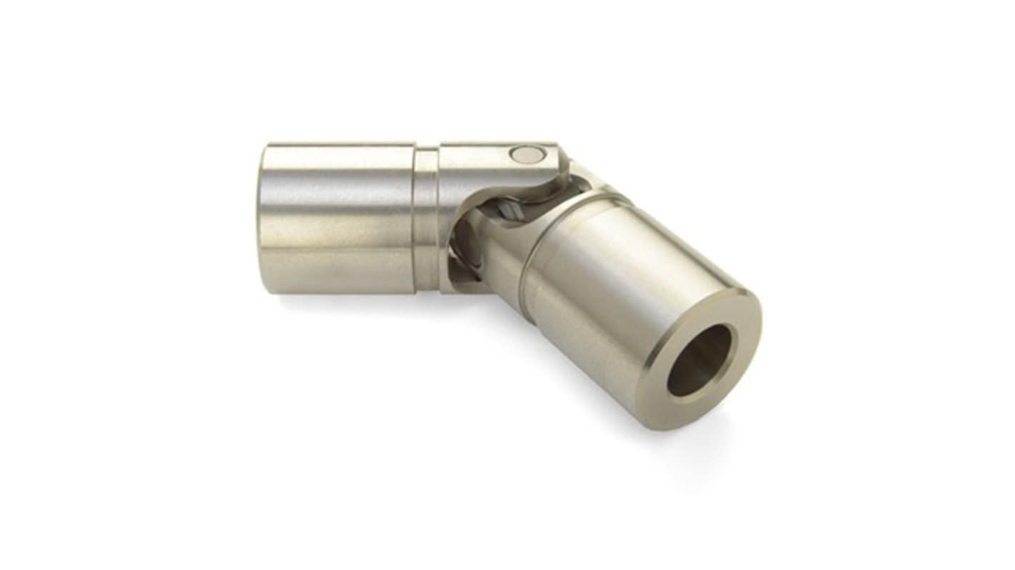 Ruland Universal Joint US8-6MM-5MM-SS, Single, Universal, Bore 6mm, 50.8mm Length