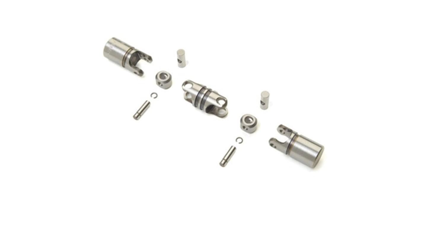 Ruland Universal Joint UD12-XX-XX-F-KIT, Double, Universal, 96.9mm Length