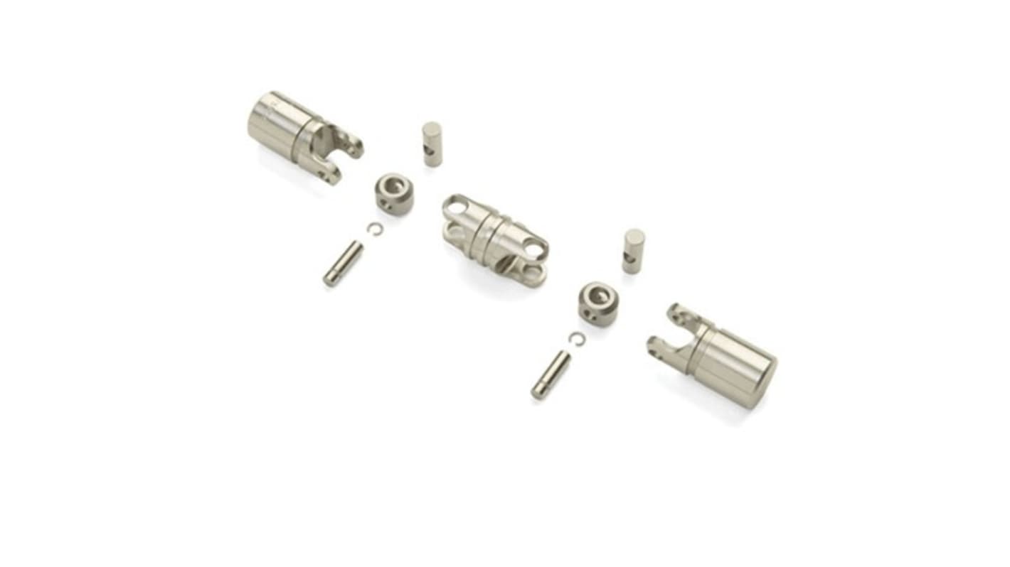 Ruland Universal Joint UD14-XX-XX-SS-KIT, Double, Universal, 111.1mm Length