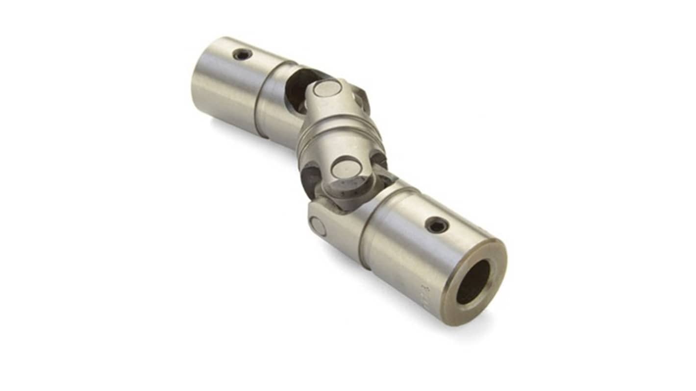 Ruland Universal Joint UDS10-7MM-6MM-F, Double, Universal, Bore 7mm, 82.6mm Length