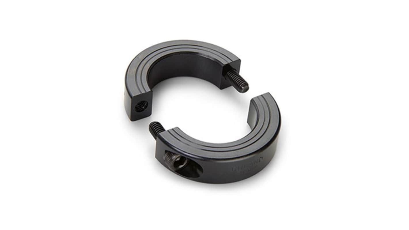 Ruland Shaft Collar, Two Piece, Clamp, Bore 60mm, OD 88mm, W 19mm, Steel