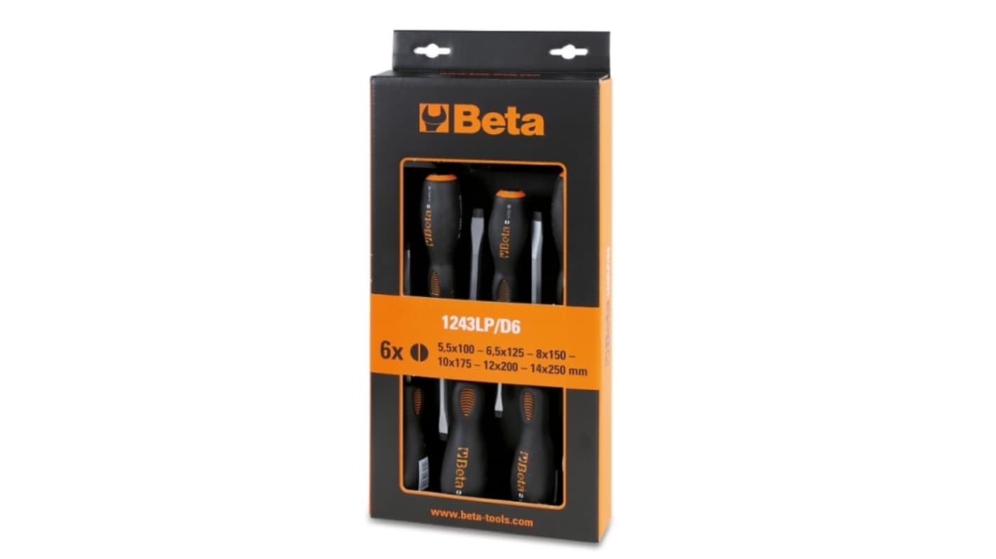 BETA Slotted Slotted, 6-Piece
