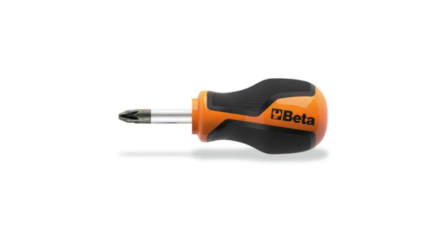 BETA Pozidriv, Supadriv  Screwdriver, PZ1 Tip, 30 mm Blade, 87 mm Overall