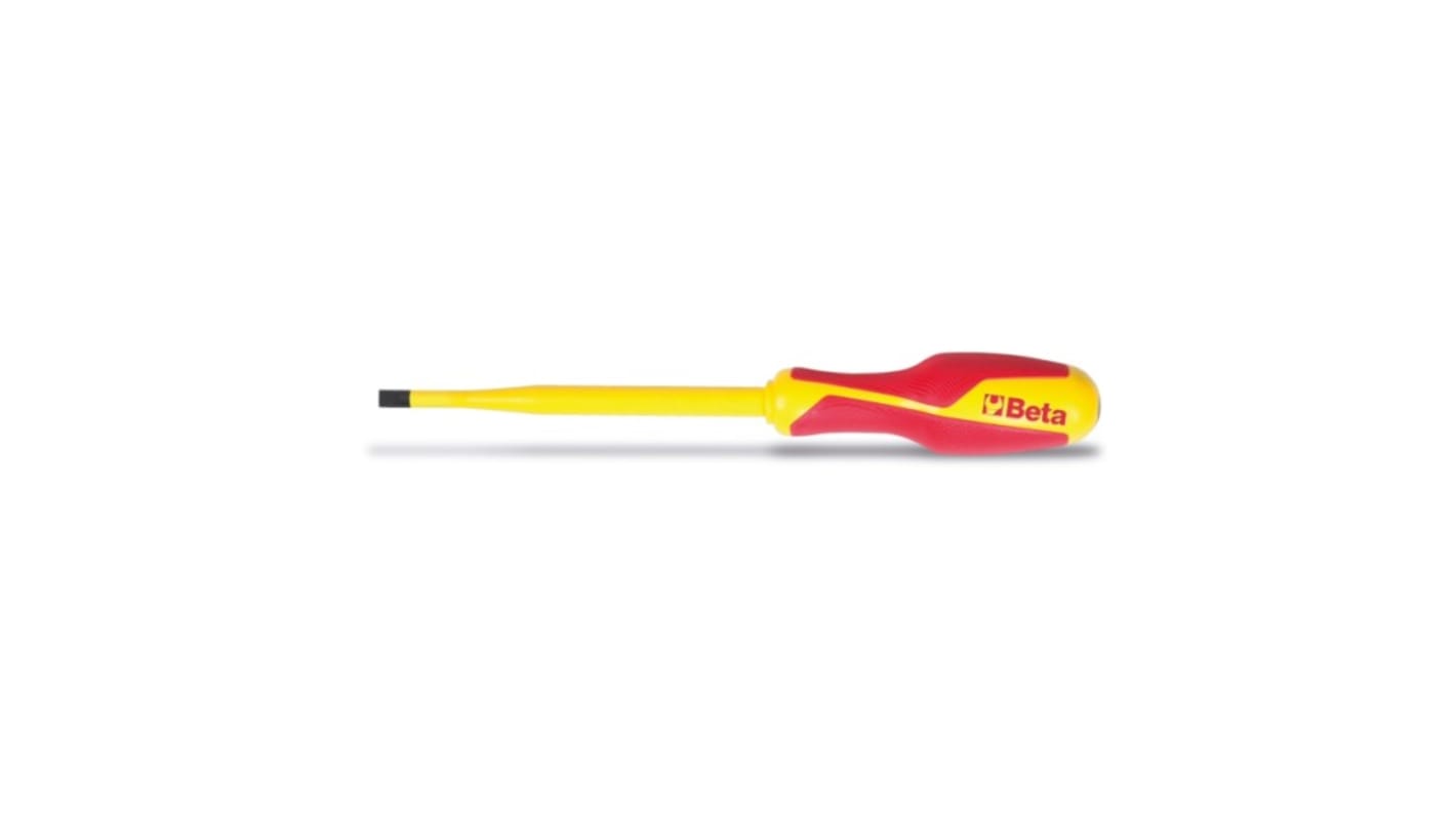 BETA Slotted Slotted, 1 x 5.5 mm Tip, 125 mm Blade, VDE/1000V, 225 mm Overall