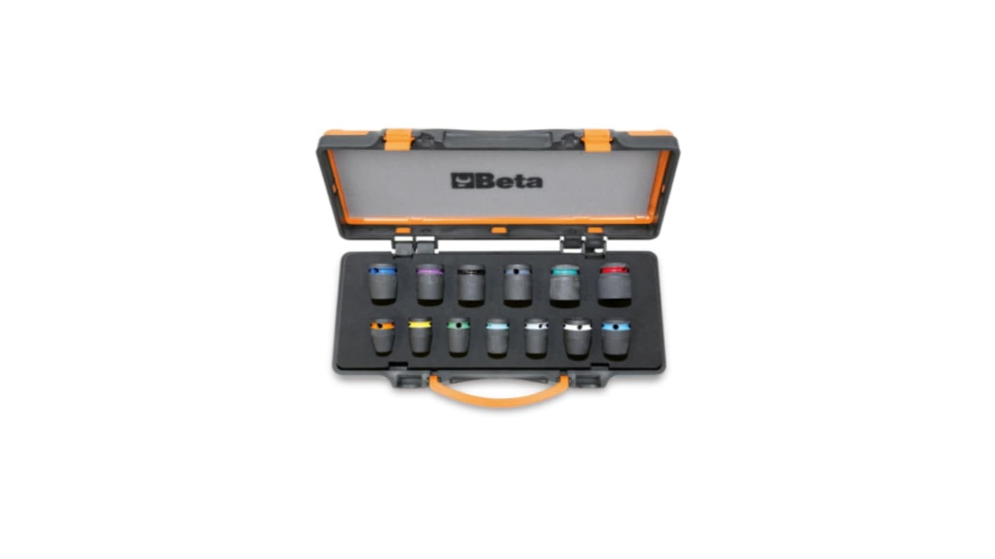 BETA 10 → 24mm, 1/2 in Drive Impact Socket Set, 24 mm length