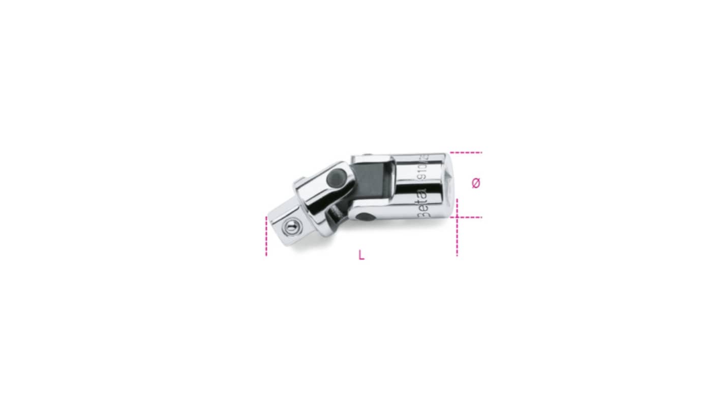 BETA 910/25 3/8 in Universal Universal Joint, 54.6 mm Overall
