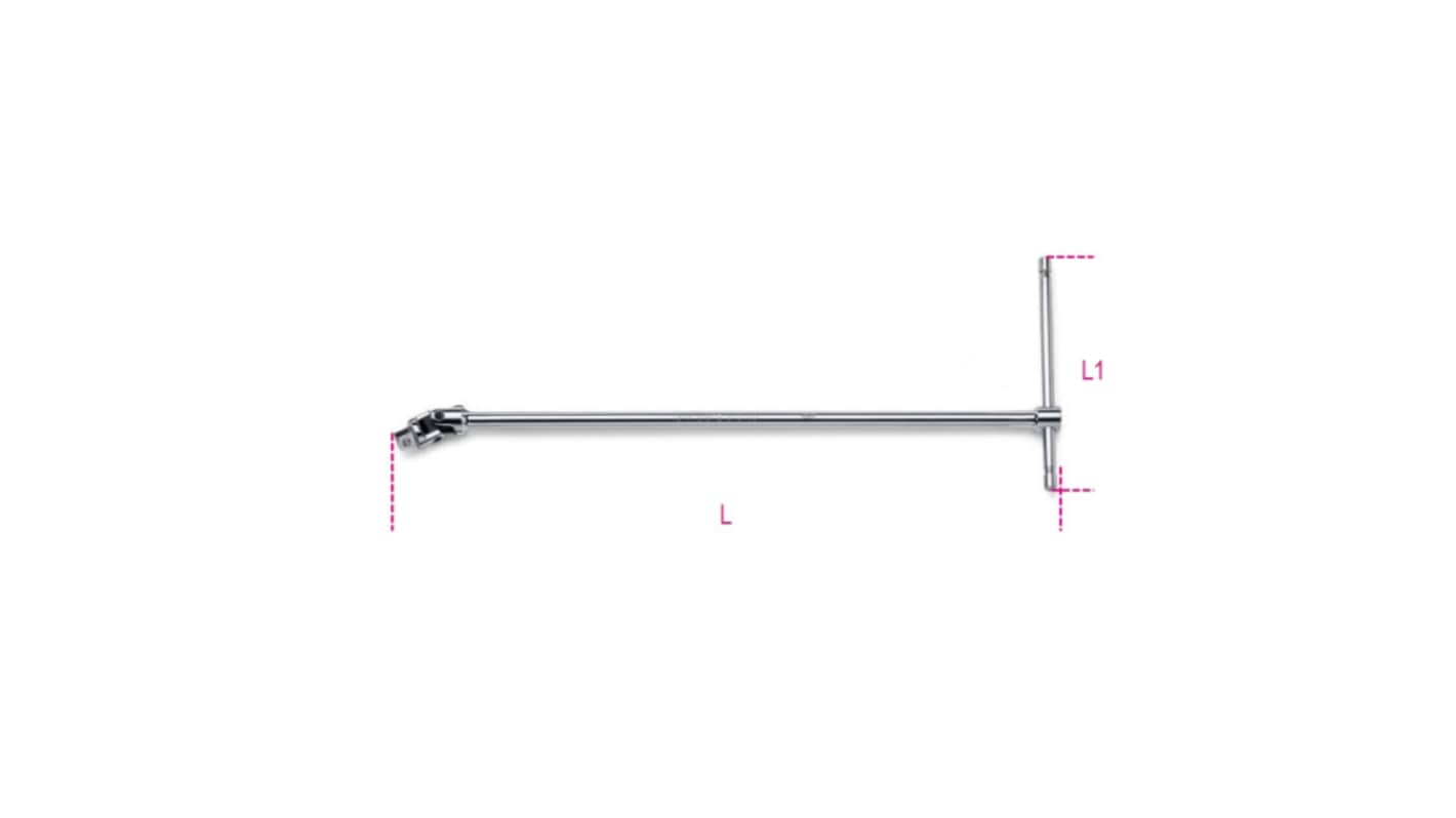 BETA 910/40 3/8 in Swivel T Handle, 420 mm Overall