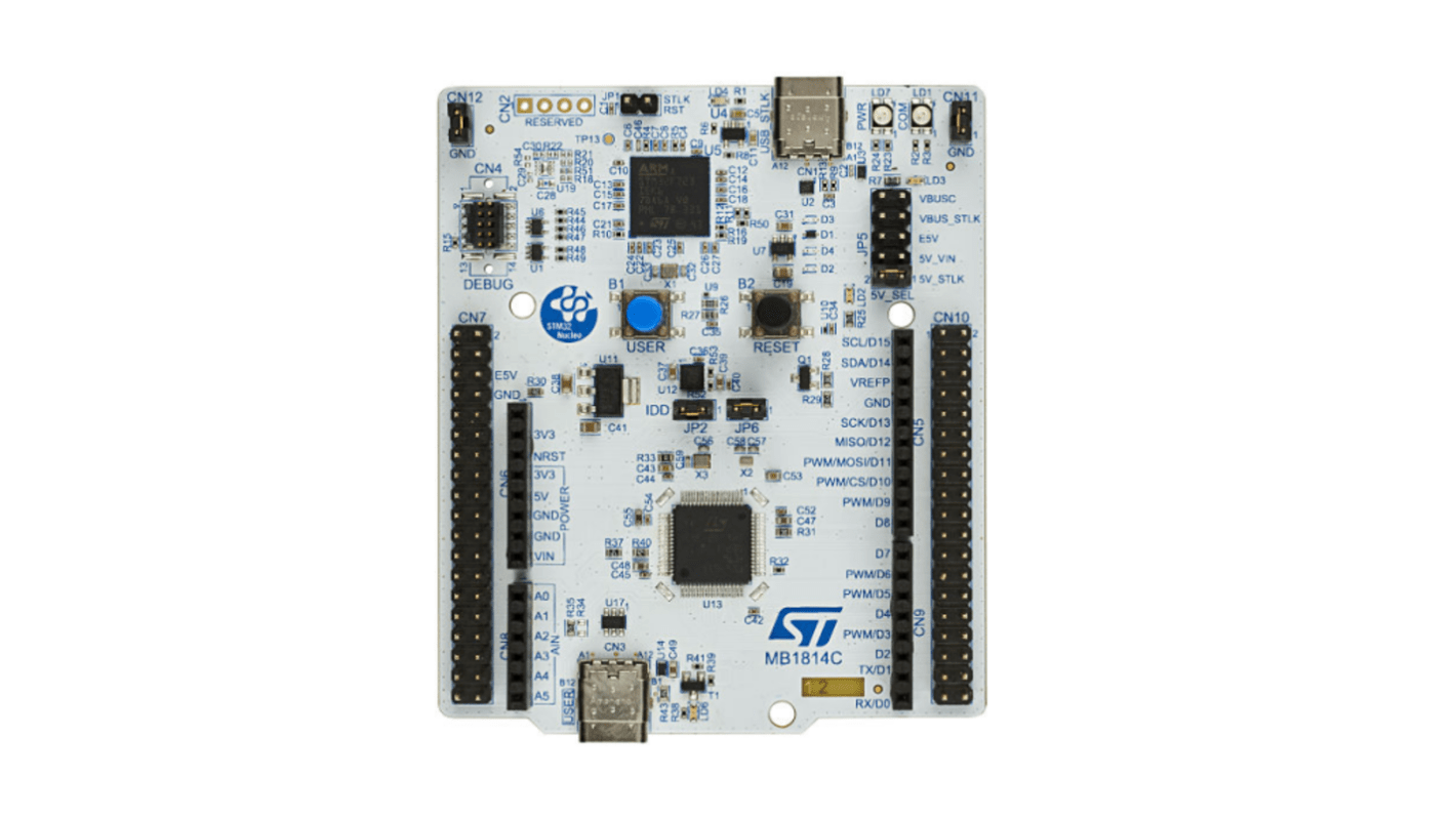 STMicroelectronics STM32H评估板, ARM Cortex M33内核, STM32 Nucleo-64