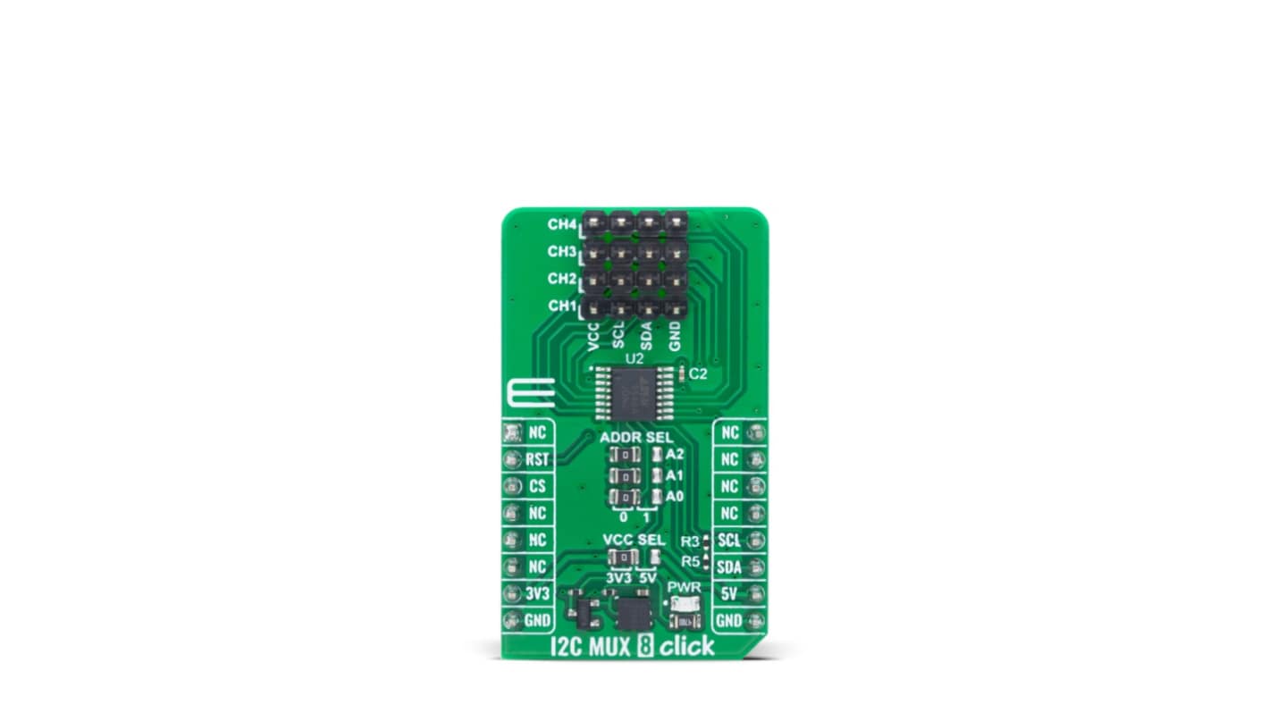 MikroElektronika センサアドオンボード I2C MUX 8 Clickアドオンボード I2C Switch MIKROE-6564