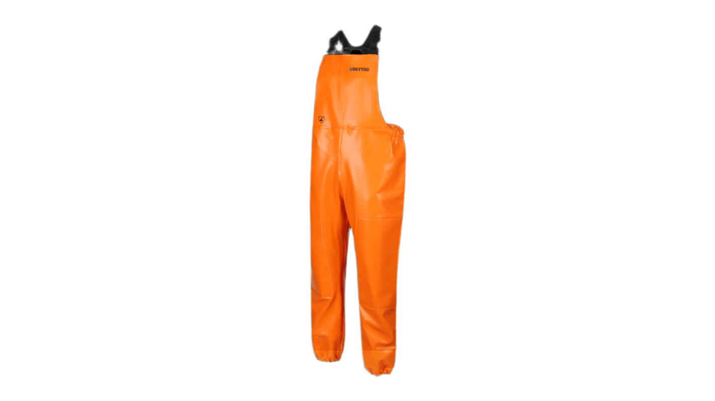 Skytec Orange Reusable Bib & Brace, L