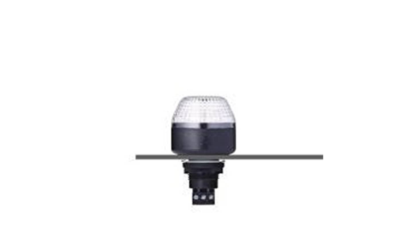 AUER Signal 透明常亮LED警示灯, 240V ac, 面板安装, IP65，IP67