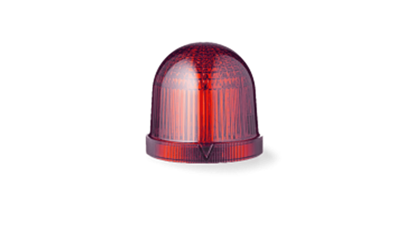 AUER Signal T Series Series Red Multi Strobe Beacon, 24 V ac/dc, Tube Mounting, LED Bulb, IP66