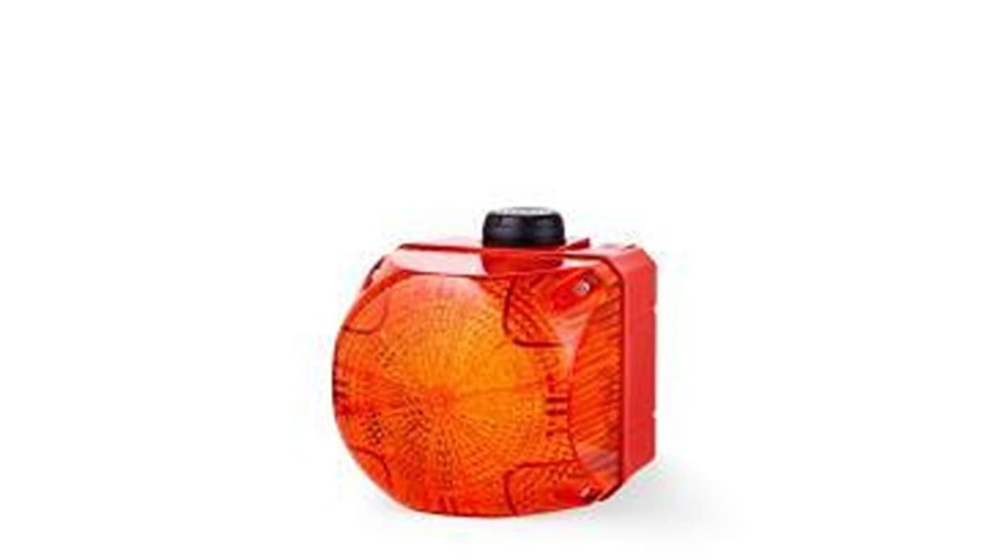 AUER Signal Q Series Series Orange Sounder Beacon, 240 V ac, IP65, Any, 80dB at 1 Metre