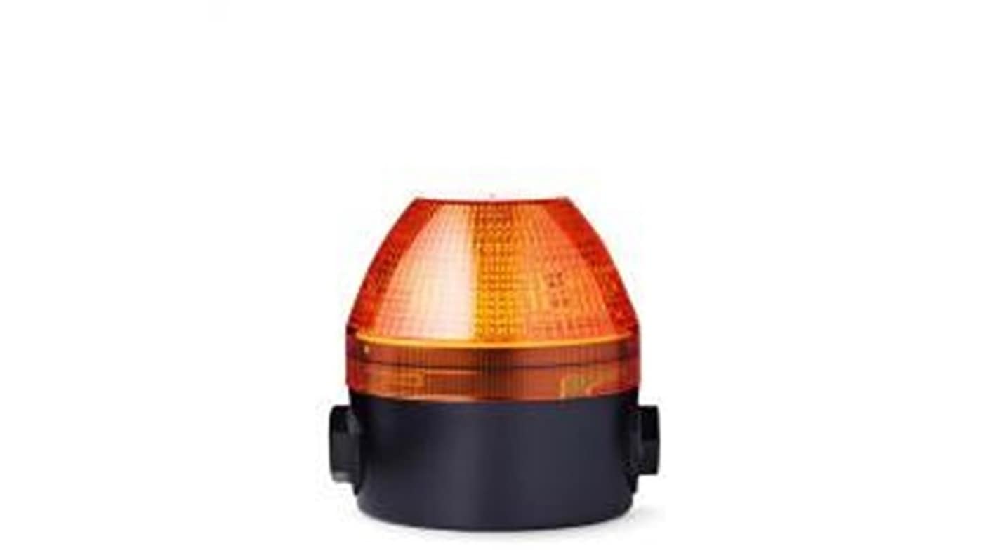 AUER Signal 橙色频闪LED警示灯, 110 → 120 V, 管安装, IP65，IP67