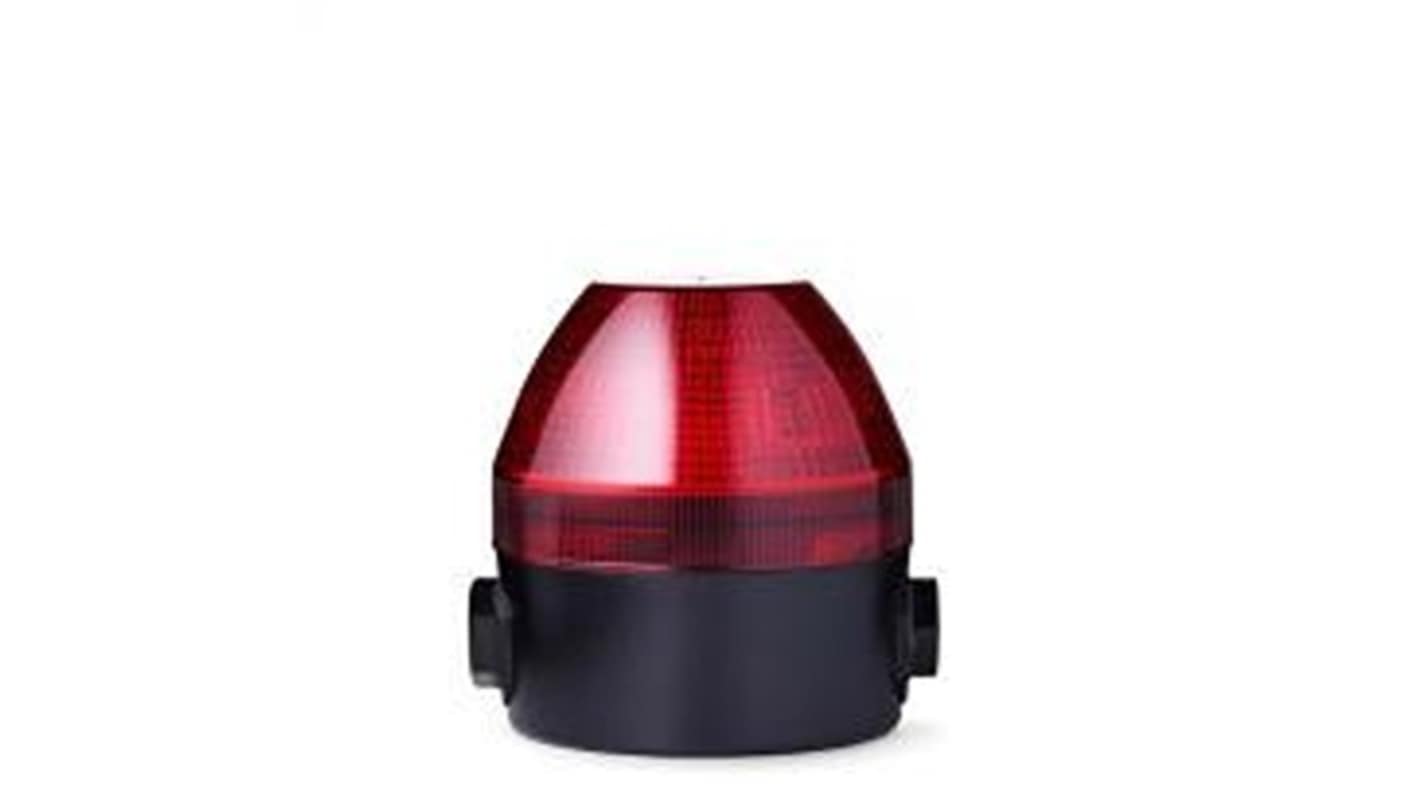 AUER Signal 红色频闪LED警示灯, 24 → 48 V, 管安装, IP65，IP67