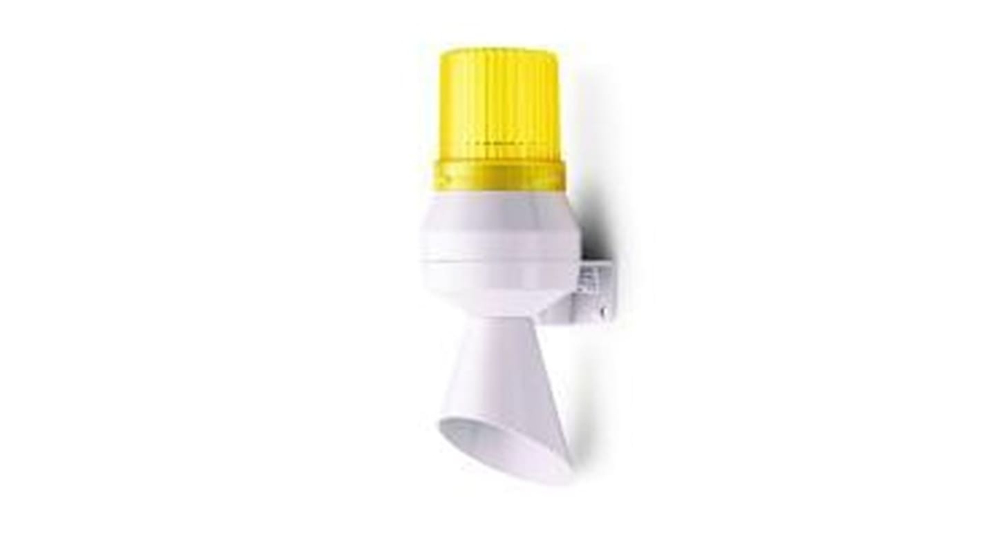 AUER Signal K Series Series Yellow Sounder Beacon, 24 V dc, IP43, Any, 92dB at 1 Metre