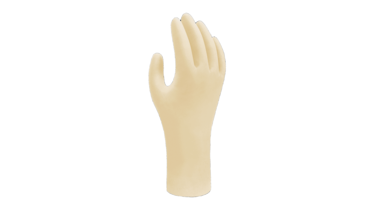 Skytec Haika Beige Natural Rubber Special Purpose Work Gloves, Size 5.5, Uncoated Coating