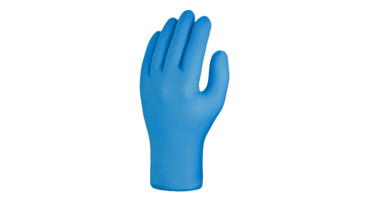 Skytec EMG460 Blue Nitrile Anti-Static Work Gloves, Size XS, Uncoated Coating