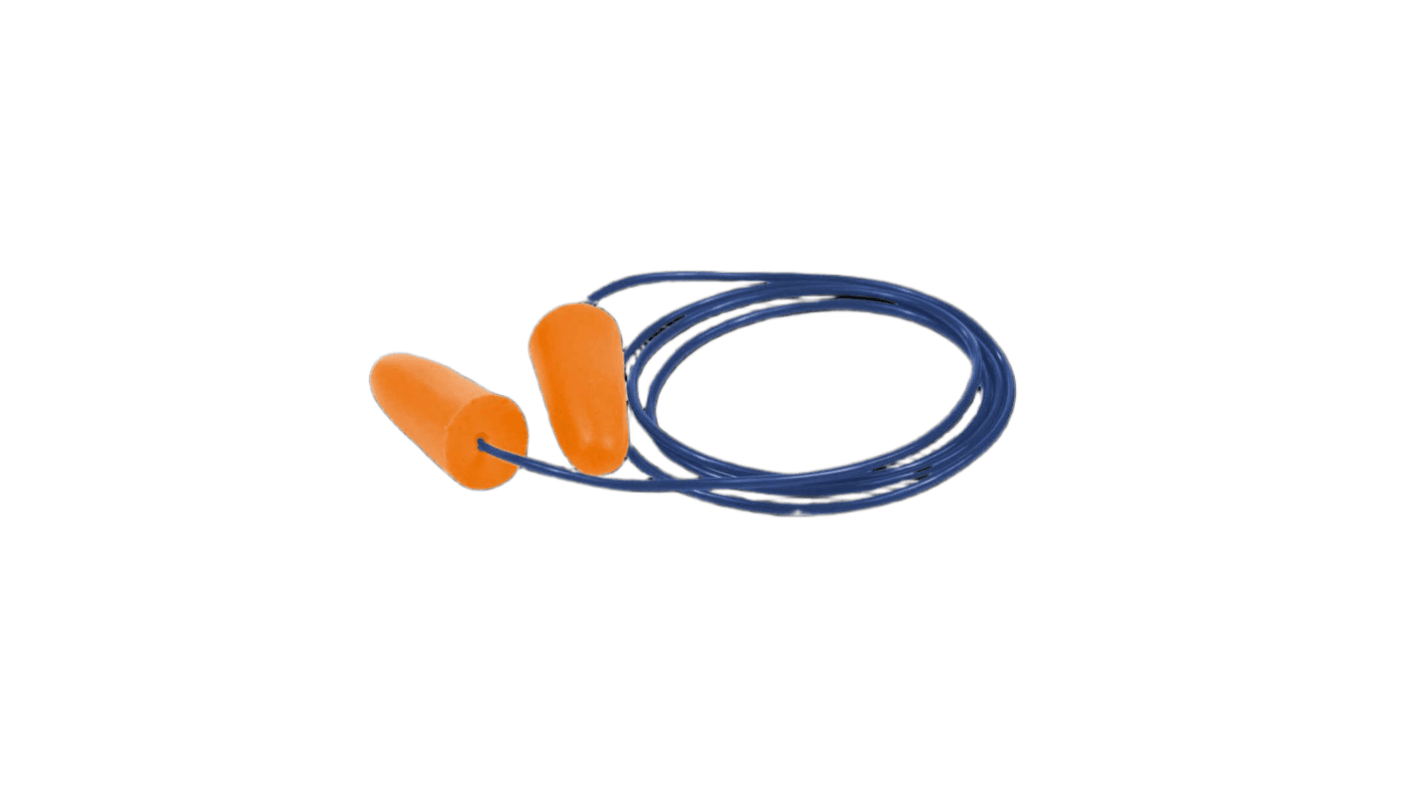 Skytec BMP17 Series Orange Disposable Corded Ear Plugs, 39dB Rated