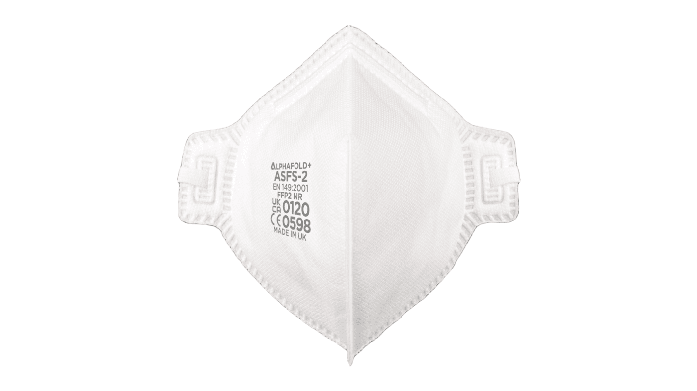 Skytec ASRASF Series Disposable Respirator for General Purpose Protection, FFP2, Non-Valved, Fold Flat 15Each per