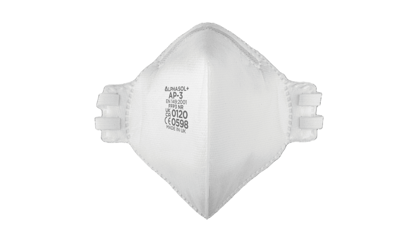 Skytec ASRA Series Disposable Respirator for General Purpose Protection, FFP3, Non-Valved, Fold Flat 20Each per Package