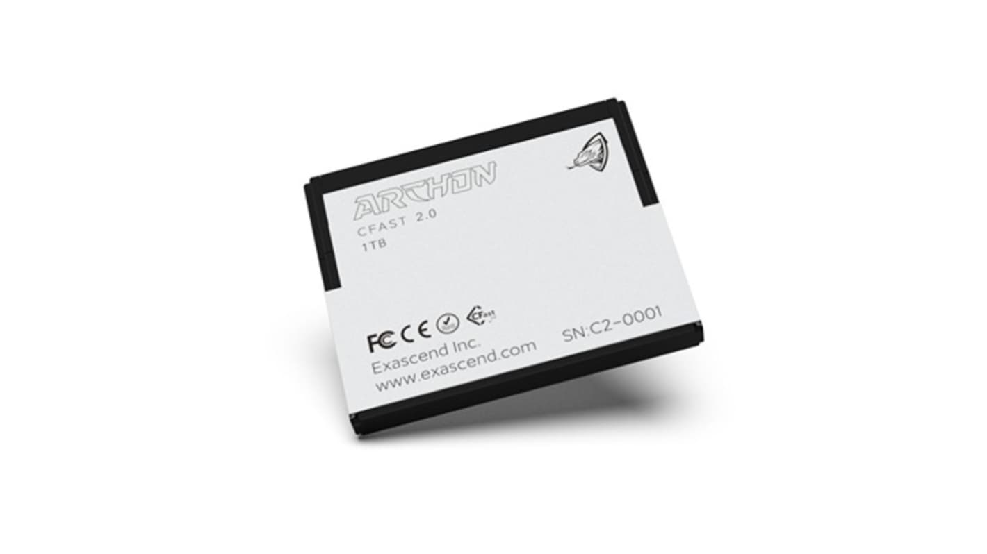 Exascend EXSC3X001TB CFast 1 TB 3D TLC Compact Flash Card