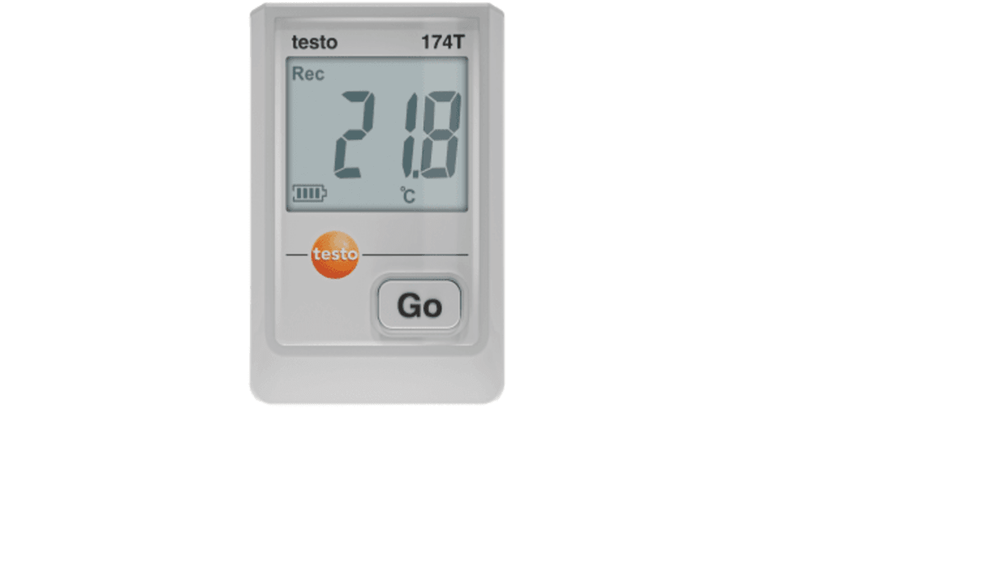 Testo TESTO 174 T MINI Temperature Data Logger Data Logger, USB 2.0, 1 Input Channel(s)