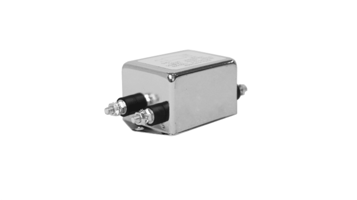 Astrodyne TDI, RPM7020 10A 300 V 60Hz, Chassis Mount Power Line Filter, Stud, Single Phase