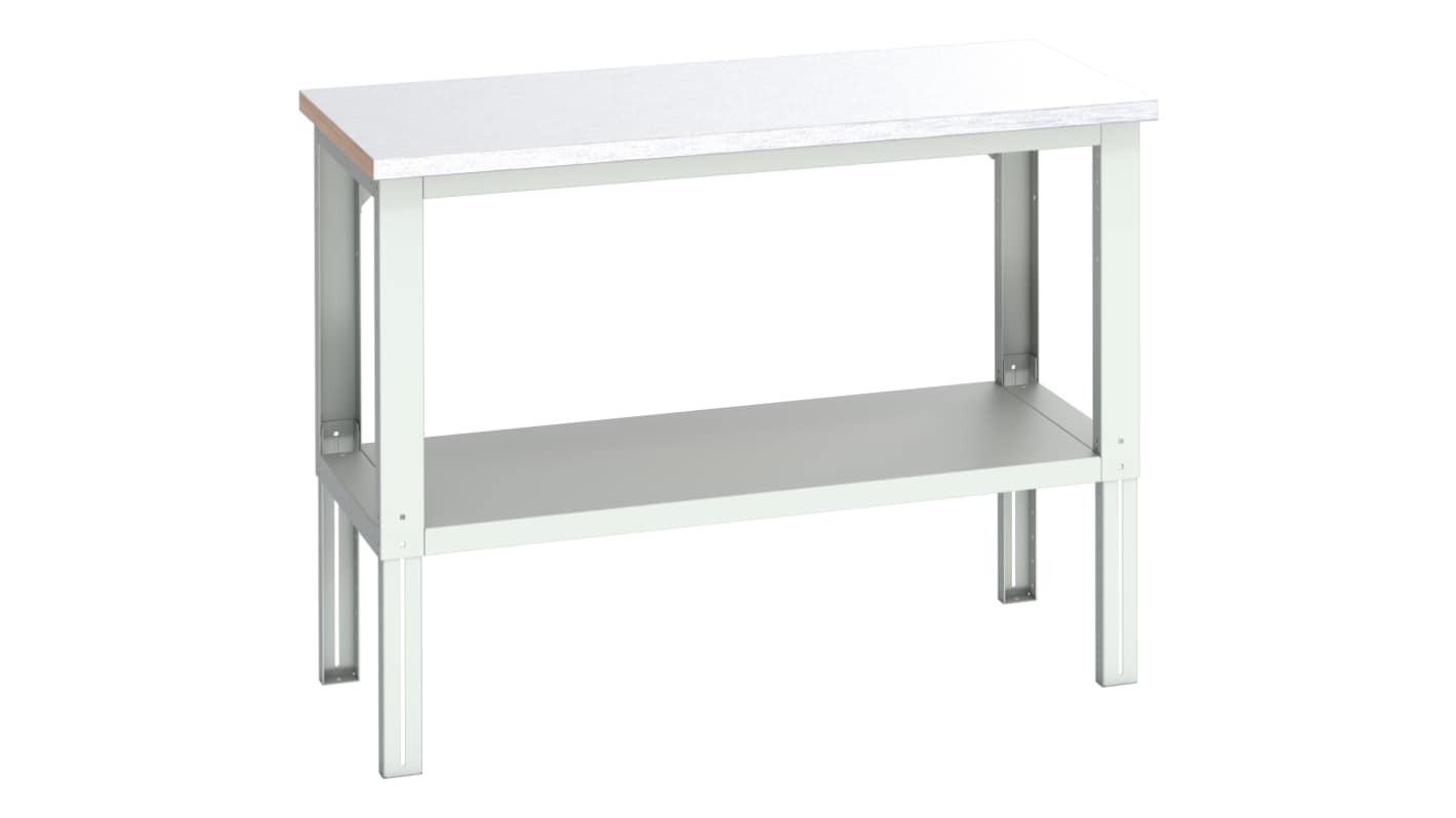 Bott 41003675.16V Sheet Steel Workbench, 450kg Max Load, Adjustable Height, 740 → 1140mm x 750mm x 1500mm