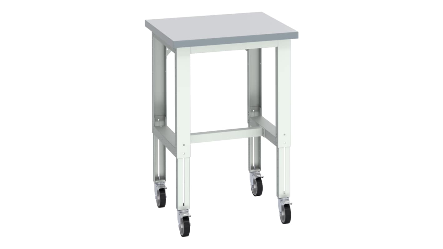 Bott 41003685.16V Portable Sheet Steel Workbench, 300kg Max Load, Adjustable Height, 840 → 1140mm x 750mm x 750mm