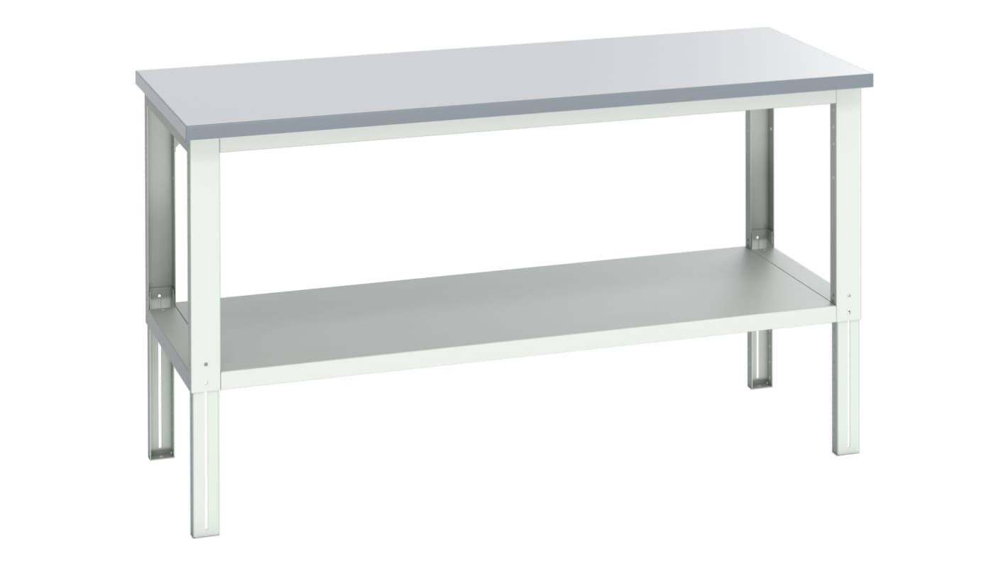 Bott 41004201.16V Sheet Steel Workbench, 350kg Max Load, Adjustable Height, 740 → 1140mm x 900mm x 2000mm