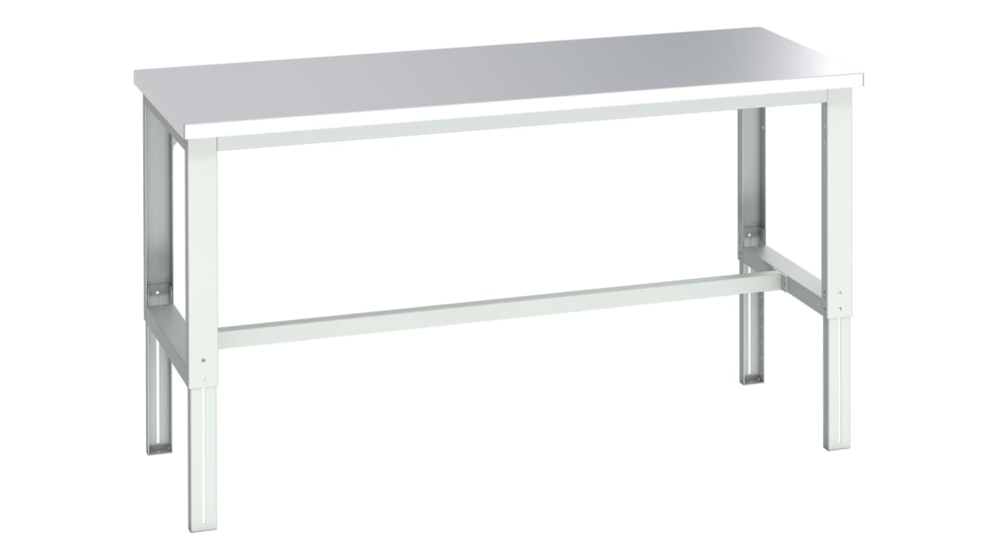 Bott 41004168.16V Sheet Steel Workbench, 350kg Max Load, Adjustable Height, 740 → 1140mm x 900mm x 1500mm