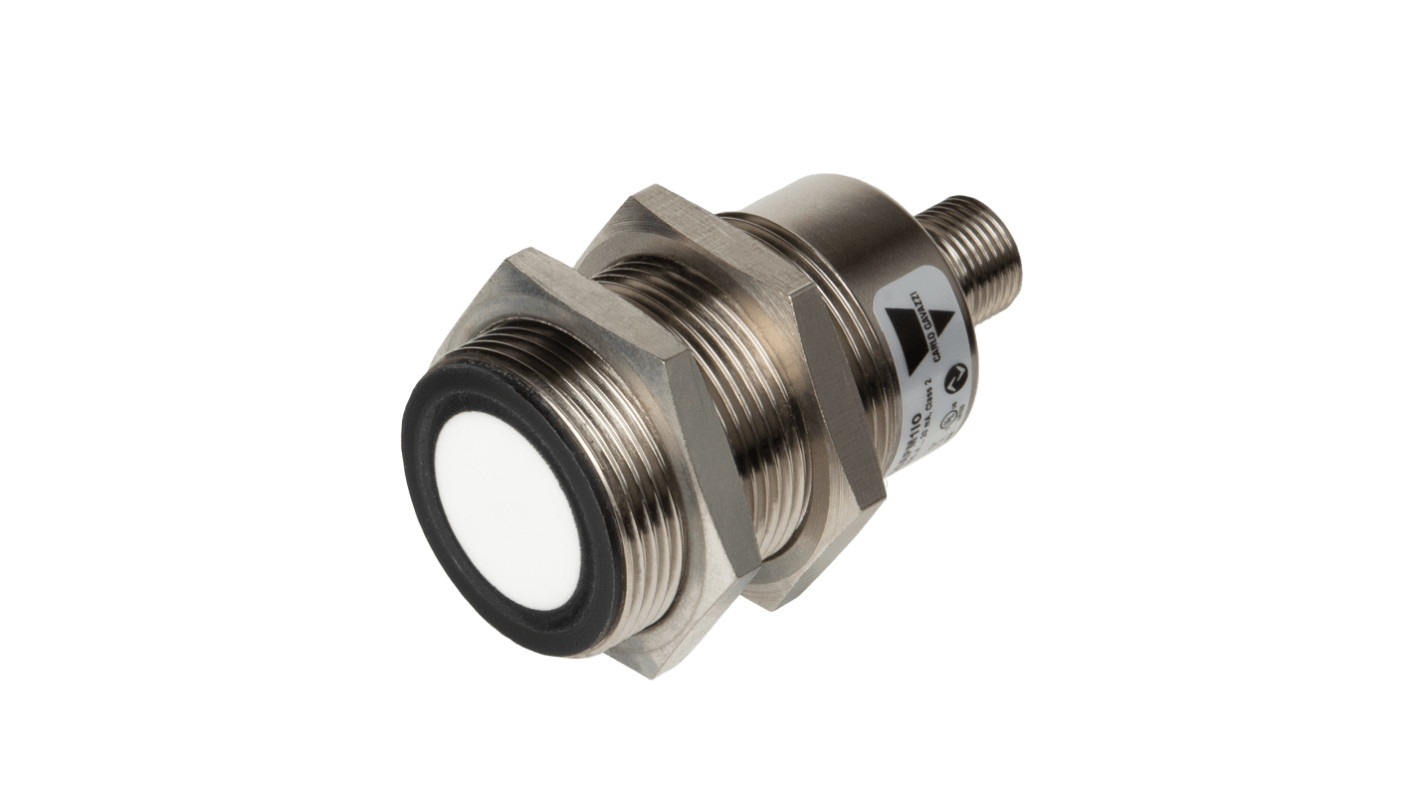 Carlo Gavazzi静電容量型 超音波センサ 範囲： 3000 mm ,M12 ,18 → 30V DC