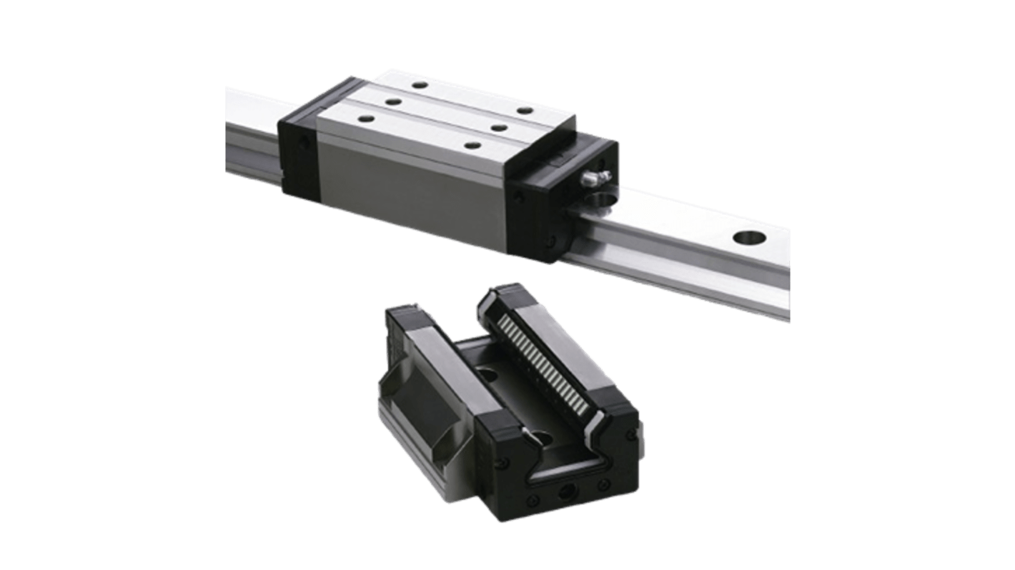 NSK Linear Guide Carriage RA, 35400N Dynamic Load, 25mm Rail Width