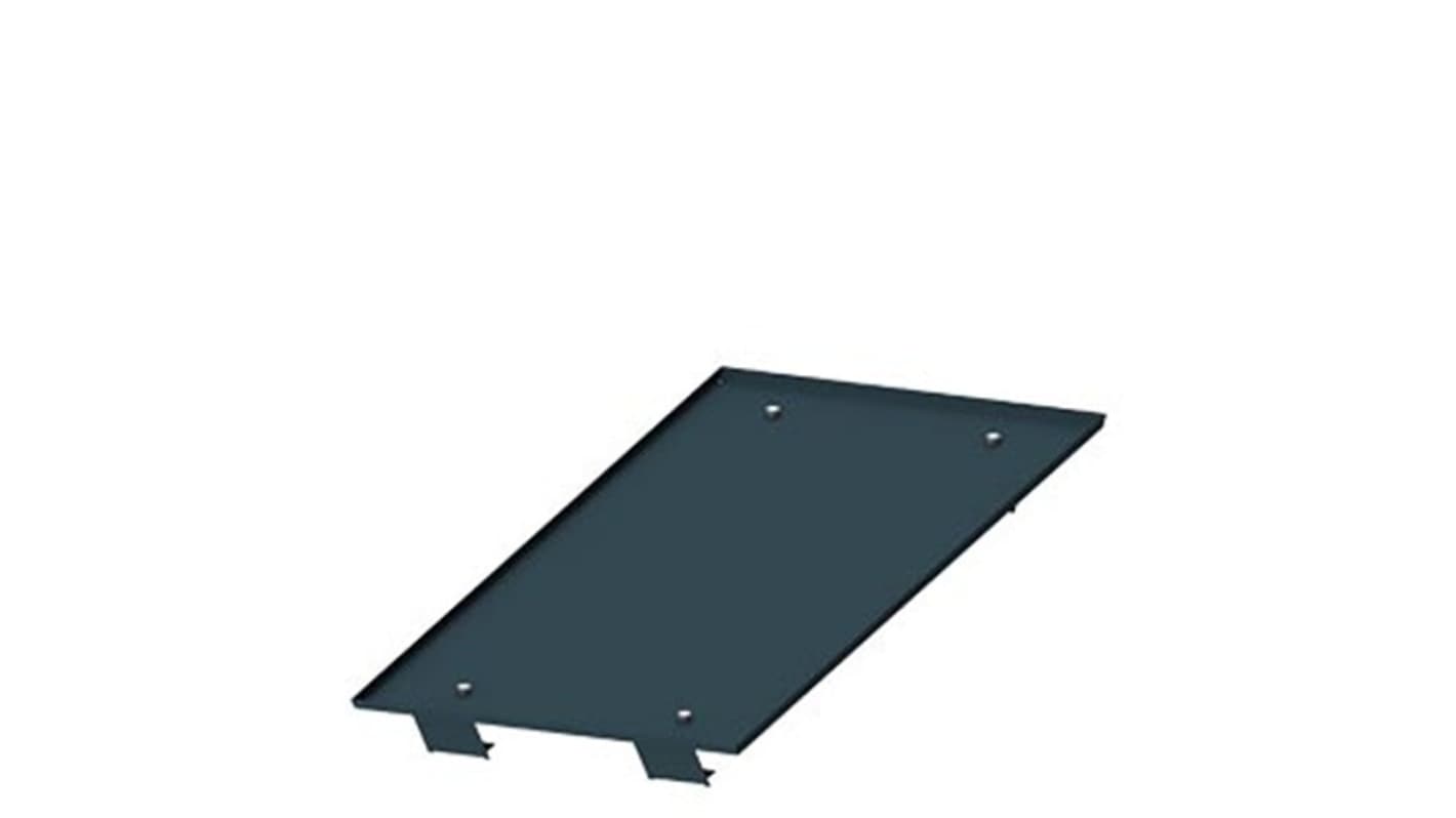 Siemens 8PQ2300 Series RAL 5020 Sheet Steel Roof Plate, 62mm H, 350mm W, 800mm L for Use with SIVACON S4