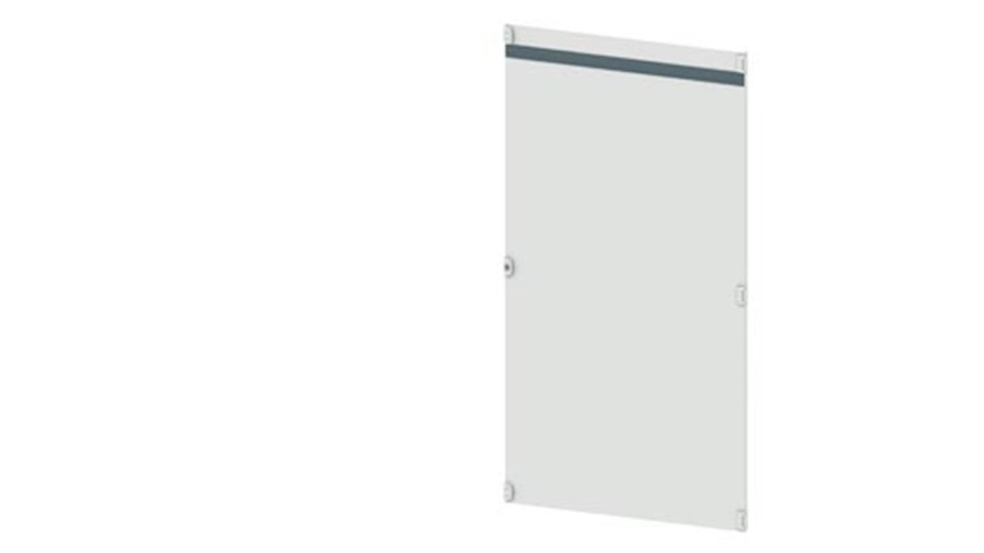 Siemens 8PQ2197 Series Lockable Sheet Steel RAL 7035 Plain Door, 2000mm H, 1m W, 25mm D for Use with SIVACON S4