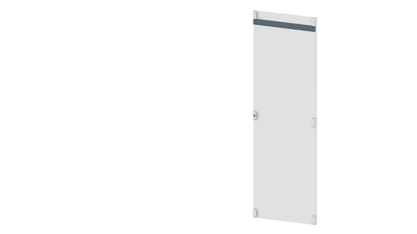 Siemens 8PQ2197 Series Lockable Sheet Steel RAL 7035 Plain Door, 2000mm H, 600mm W, 25mm D for Use with SIVACON S4