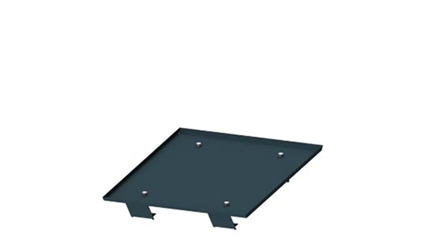 Siemens 8PQ2300 Series RAL 5020 Sheet Steel Roof Plate, 62mm H, 350mm W, 400mm L for Use with SIVACON S4