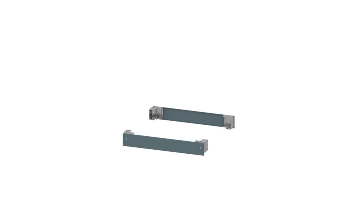 Siemens 8PQ1018 Series RAL 5020 Sheet Steel Base Plate, 100mm H, 800mm W for Use with Standard Frame
