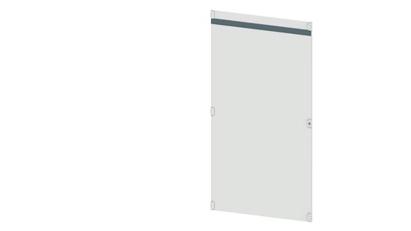 Siemens 8PQ2197 Series Lockable Sheet Steel RAL 7035 Plain Door, 2000mm H, 1m W, 25mm D for Use with SIVACON S4