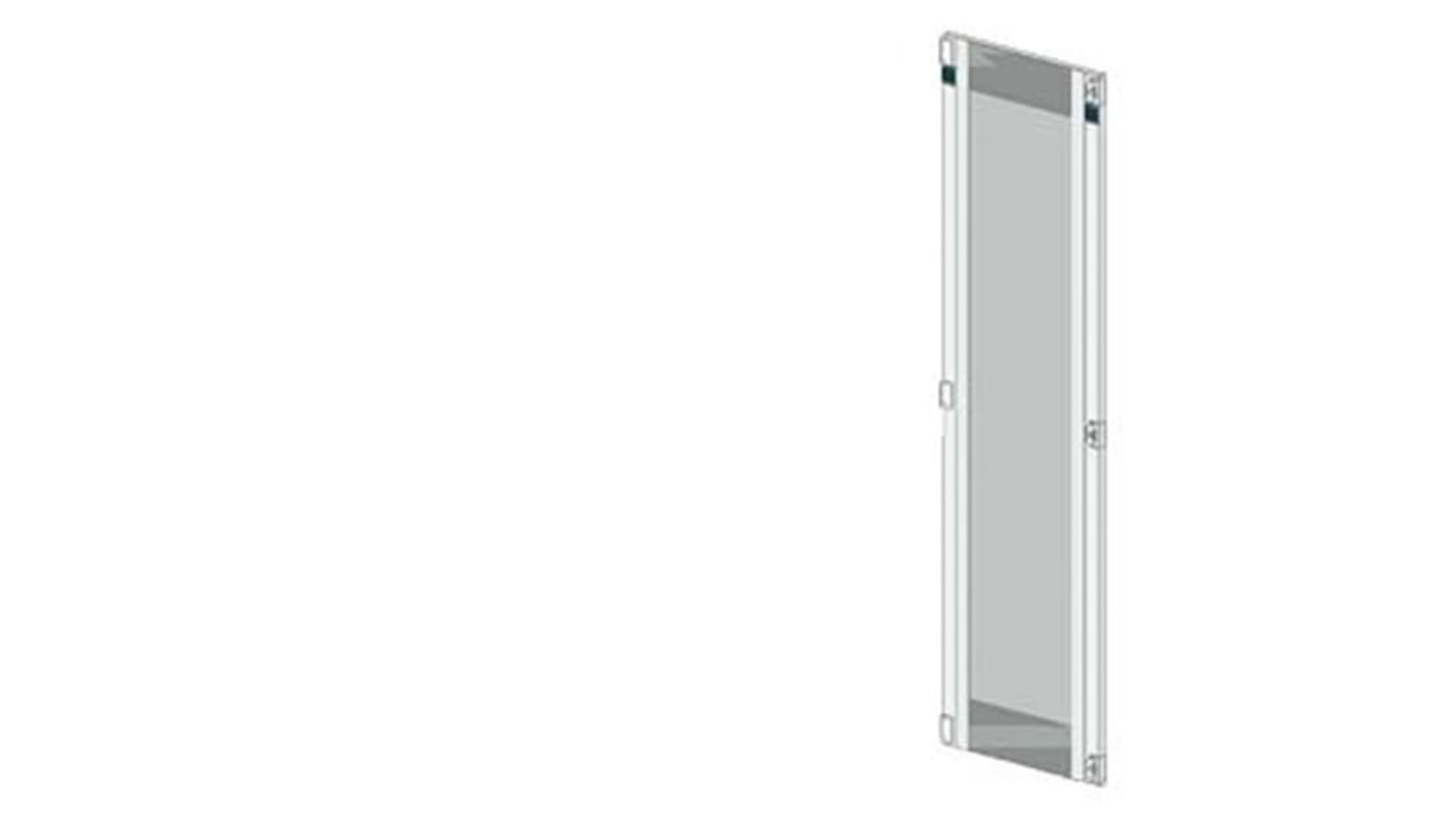 Siemens 8PQ2197 Series Lockable Sheet Steel RAL 7035 Transparent Door, 2000mm H, 600mm W, 25mm D for Use with SIVACON S4