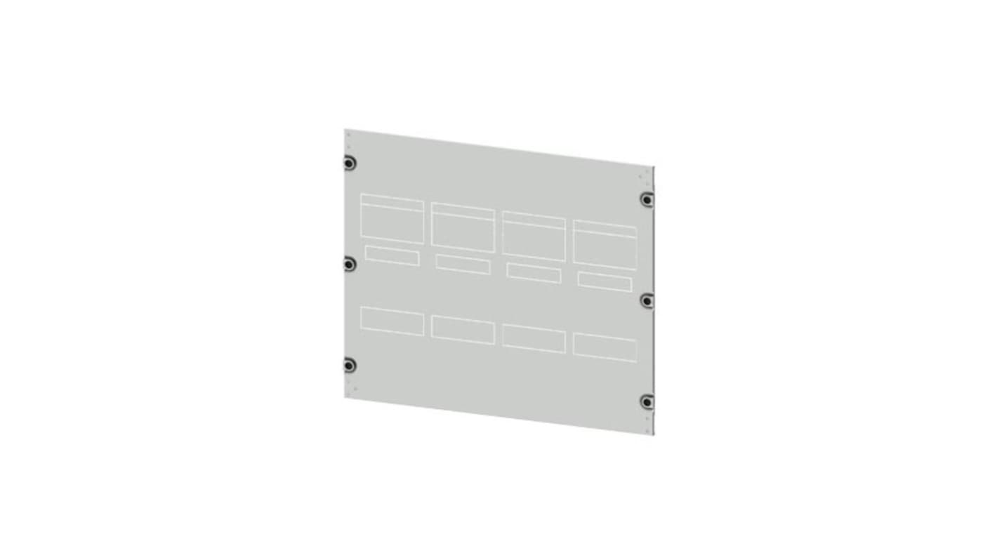 Siemens 8PQ2060 Series Sheet Steel Cover, 600mm H, 800mm W, 10mm L for Use with Cabinet