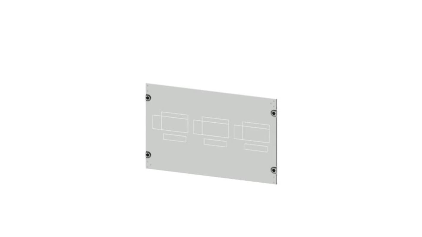 Siemens 8PQ2045 Series Sheet Steel Cover, 450mm H, 800mm W, 10mm L for Use with Cabinet