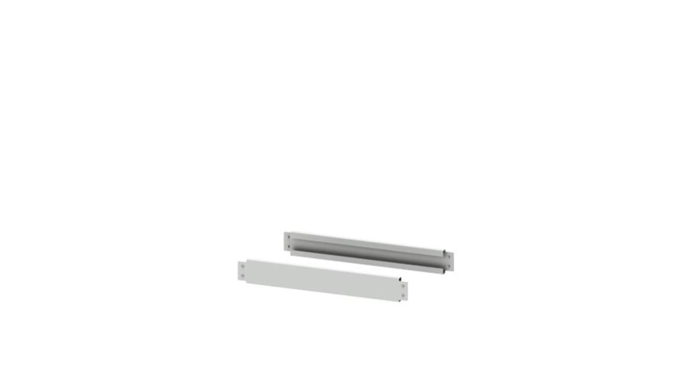 Siemens 8PQ1010 Series Grey Sheet Steel Modular Panel, 100mm H, 850mm W, 25mm D, for Use with Standard Frame