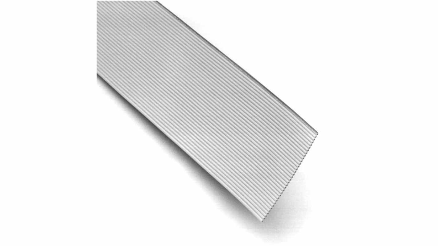 3M 3539 Series Flat Ribbon Cable, 20-Way, 1.27mm Pitch, Unterminated to Unterminated
