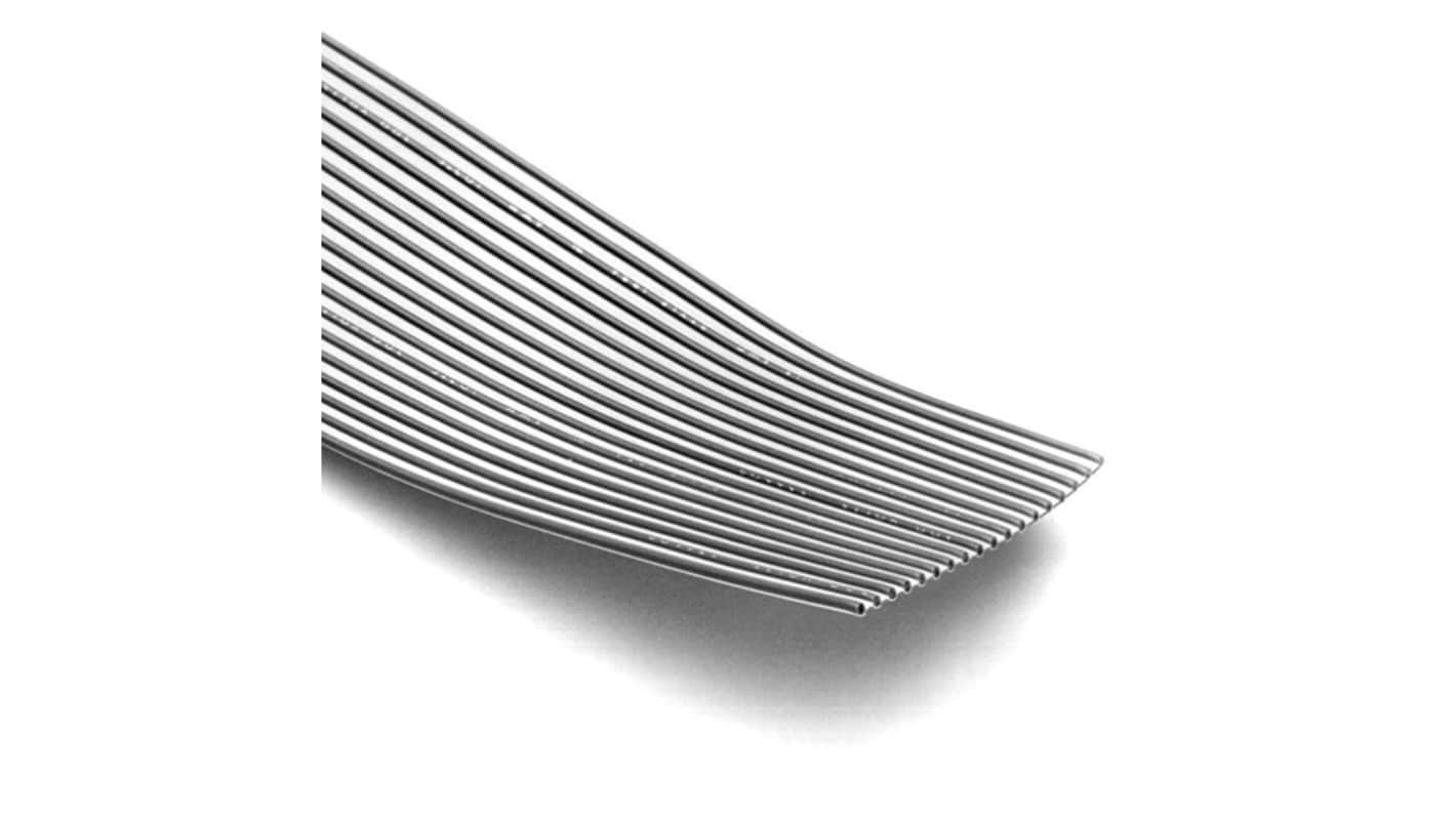 3M 8132 Series Flat Ribbon Cable, 6-Way, 3.96mm Pitch, Unterminated to Unterminated