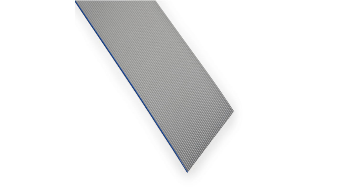 3M HF319 Series Flat Ribbon Cable, 40-Way, 1.27mm Pitch, Unterminated to Unterminated